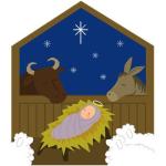 Baby Jesus in manger